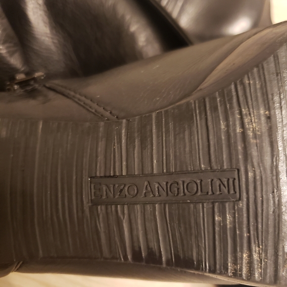 Enzo Angiolini Black leather boots - Picture 6 of 6